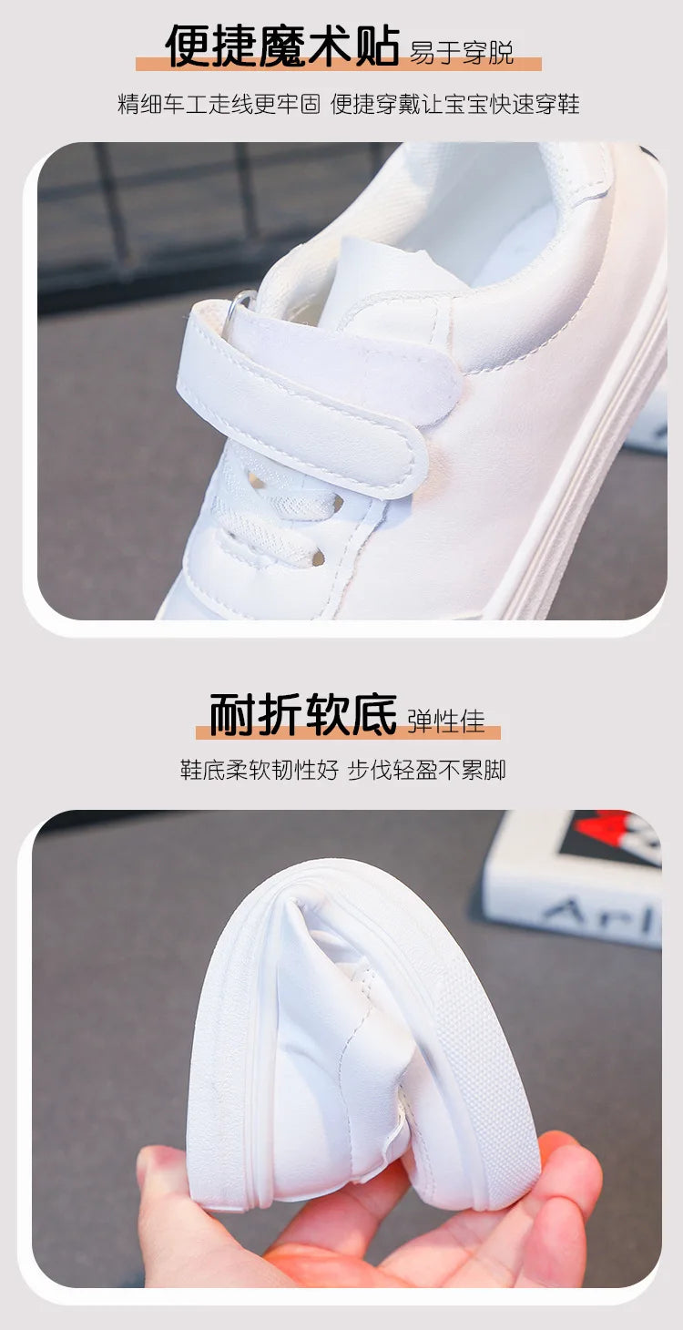 Disney Stitch Basket Shoes Cute Angel Tennis Shoes Couple White Shoes Children Casual Sneakers Stitch Sport Shoes Size 26-37