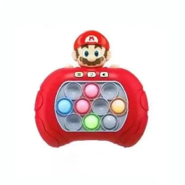 Sanrio Stitch Quick Push Bubbles Game Machine for Kids, Fun Whac-A-Mole Squeezer, Anti Stress Sensory Fidget Toy, New Gifts