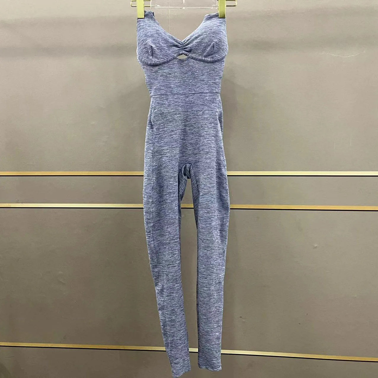 Sexy Cross Backless Scrunch Sport Jumpsuits Monkeys Women Sportswear One Piece Gym Yoga Workout Clothing Female Fitness Overalls