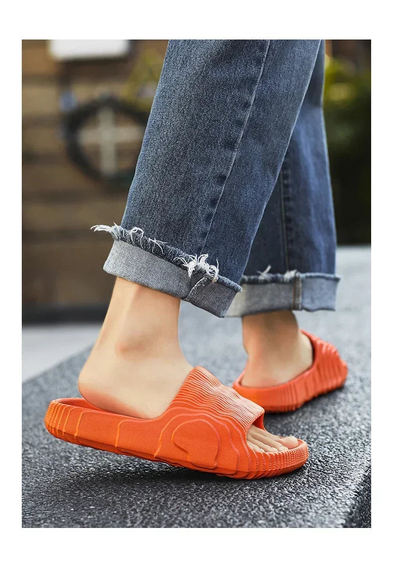 Luxury Man Sandal for Men Brand Men's Shoes 2025 White Sandals Flat Sandals Mens Soft Sandles Summer Shoes Sale Slippers Slipers