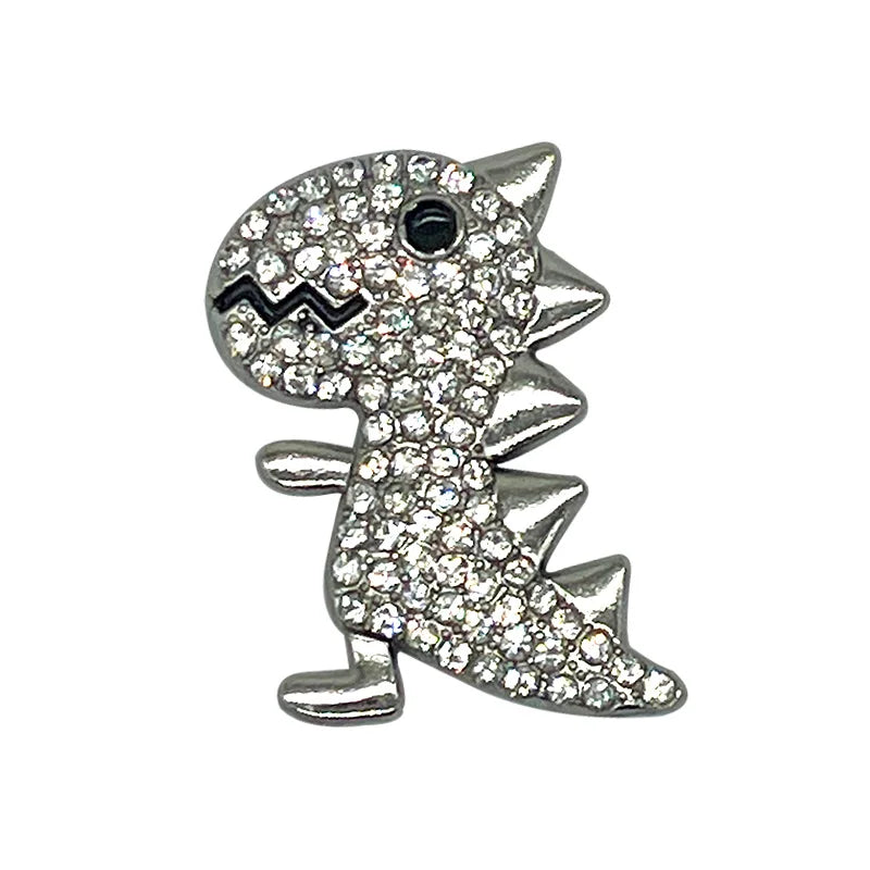 1pcs Butterfly Heart Designer Metal Shoe Charms Luxury Decorations for Sandal Pins for Women Girls Gifts Shoe Accessories