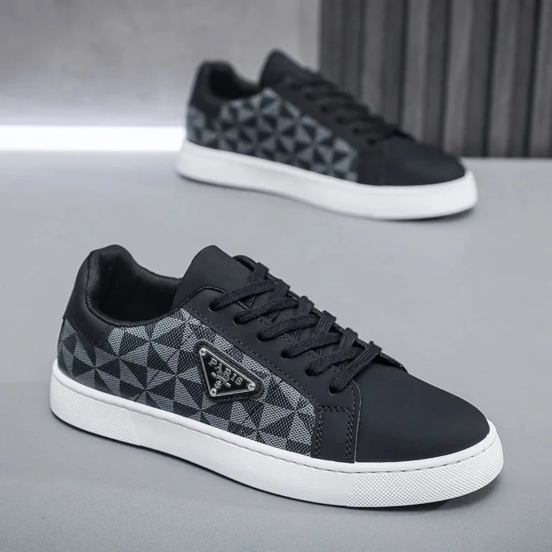 Men's Trendy Versatile Breathable Casual Shoes Fashionable Sport Shoes Leather Shoes Casual Shoes From United Kingdom