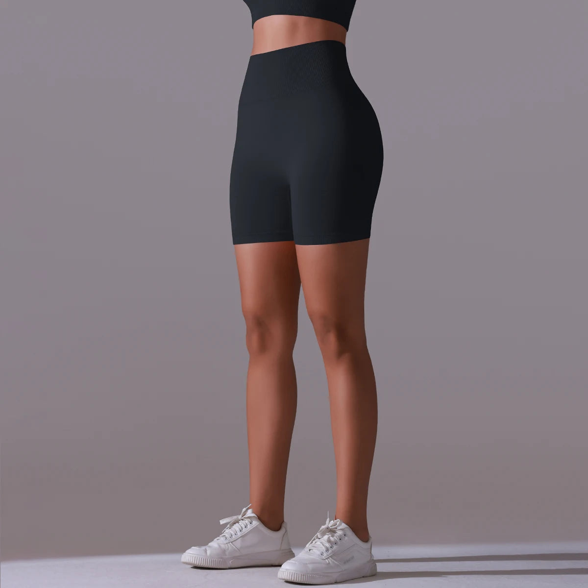 Women Yoga Shorts High Waist Workout Shorts Fitness Yoga Lift Butt Fitness Ladies Yoga Gym Running Short Pants Sportswear