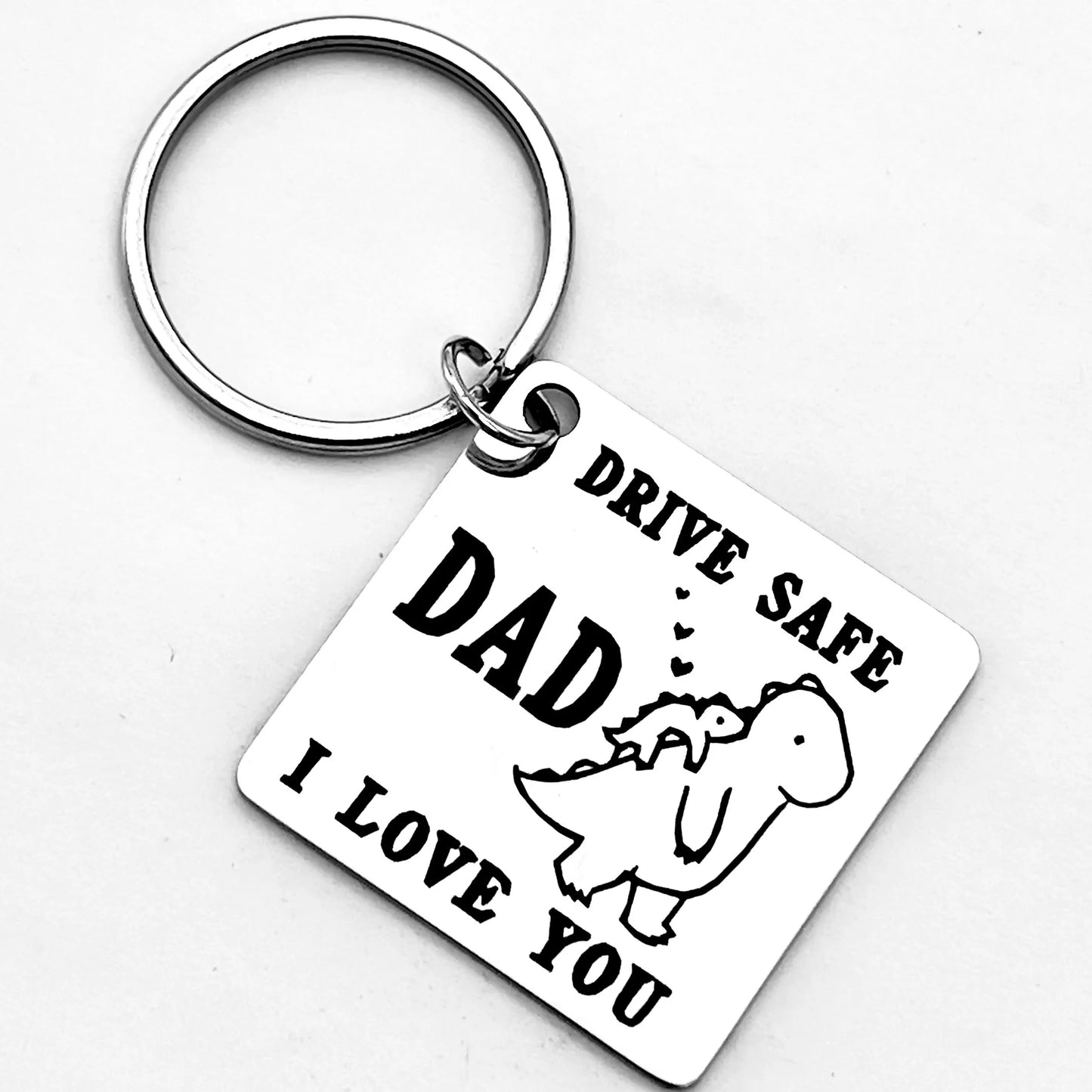 Safe driving, I love your dad keychain, creative, unique and fashionable gift, perfect Father's Day, birthday, gift accessories