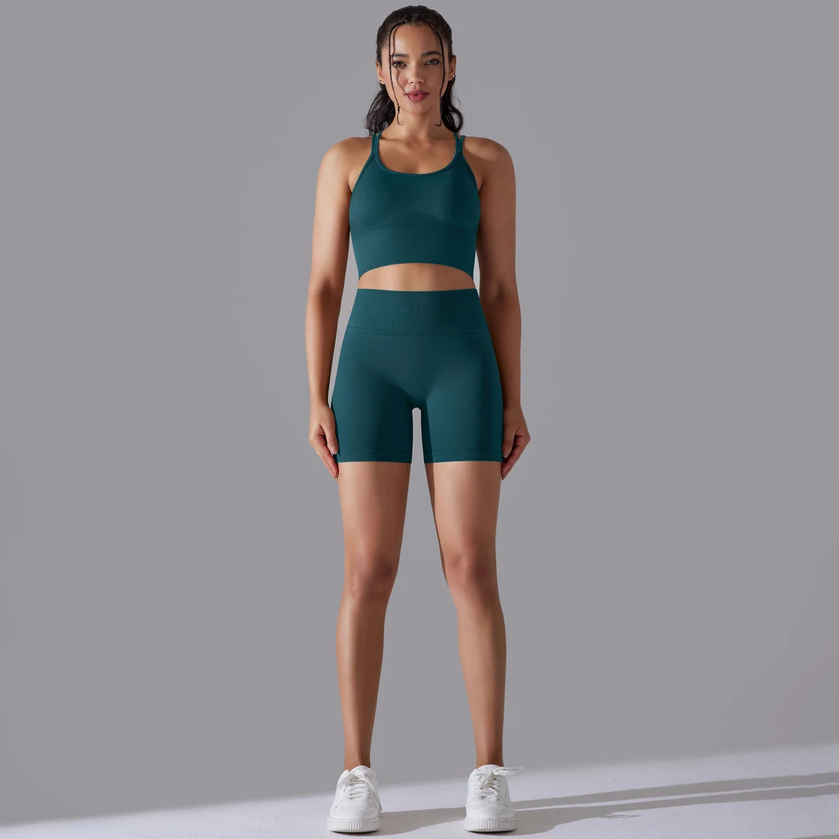 Sexy Yoga Sets Women's Tracksuit Seamless Sport Suit Running Workout Sportswear Gym Clothing Leggings Bra Fitness Suits 2 Pieces