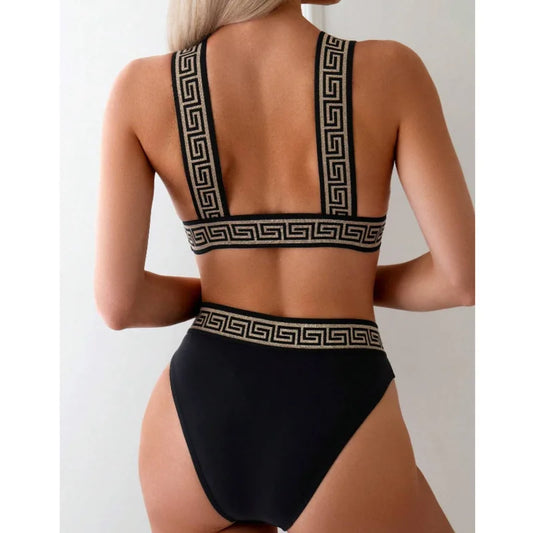 Sexy Black Bikinis 2025 Swimsuits Women Swimwear Push Up Female Beach Swim Wear Bathing Suits Brazilian Bikini Set Pool Bather