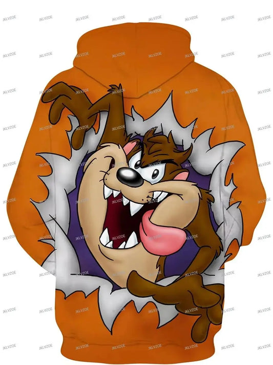 New Bugs Bunny Women's 3D Funny Print Hoodie Casual Men's Hoodies Sport Sweatshirt For Autumn & Winter Pullovers