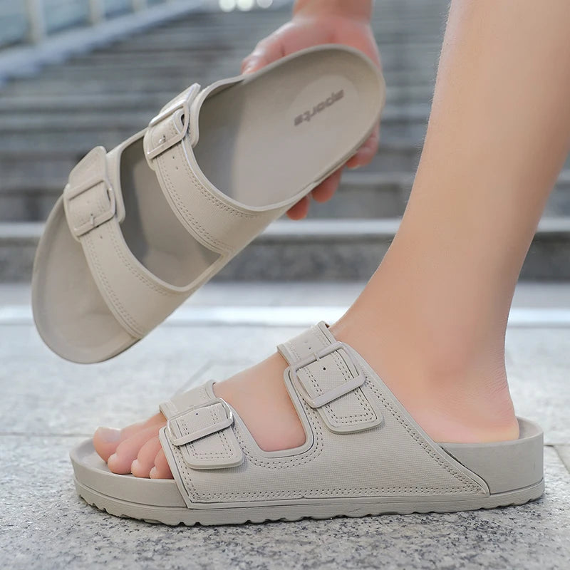 Classic Fashion Men's Slippers Non-Slip Sandals Outdoor  Beach Casual Shoes EVA Slides Original Men Summer Sandal
