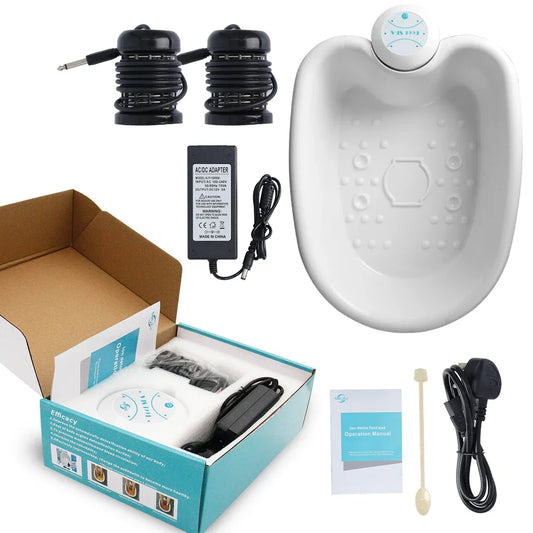 Detox Ionic Foot Bath Electric Massage Machine Foot Spa Hydrotherapy Machine Deep Cleaning Vibration Whirlpool FootBath Nursing