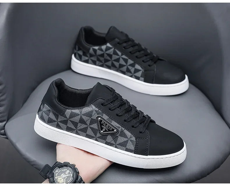 Men's Trendy Versatile Breathable Casual Shoes Fashionable Sport Shoes Leather Shoes Casual Shoes From United Kingdom