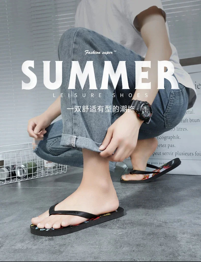 House Shoes Beach Water Shoes for Men 2024 Comfortable Man Sandal Comfort Men Flip Flops Men's Comfortable Slipper Flip-flops