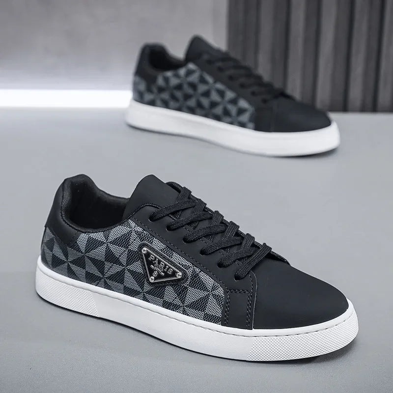 Men's Trendy Versatile Breathable Casual Shoes Fashionable Sport Shoes Leather Shoes Casual Shoes From United Kingdom
