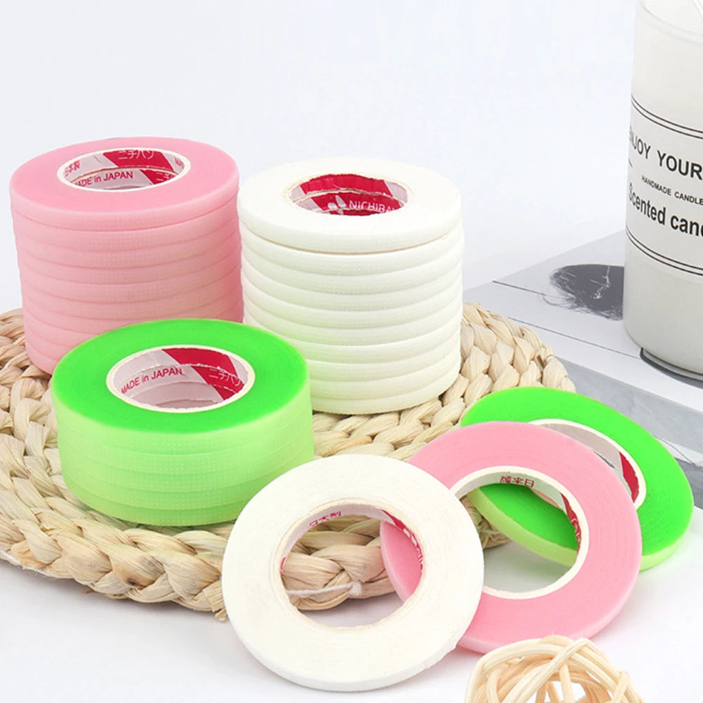 Wholesale Micropore Lashes Tape Eyelash Extension Tapes 4mm Width Breathable Easy To Tear Eyelashes Accessories Makeup Tools