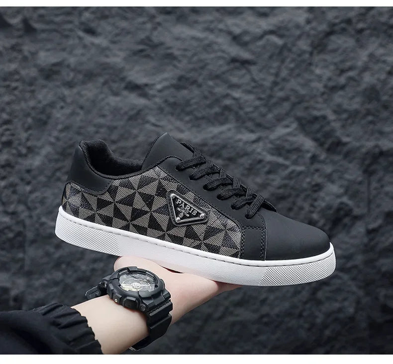 Men's Trendy Versatile Breathable Casual Shoes Fashionable Sport Shoes Leather Shoes Casual Shoes From United Kingdom