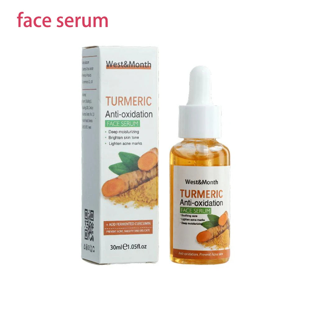 2PCS Turmeric Essential Oil Facial Body Massage Moisturizing Diffuser Aromatherapy Face Body Care Smoothing Body face Skin Care