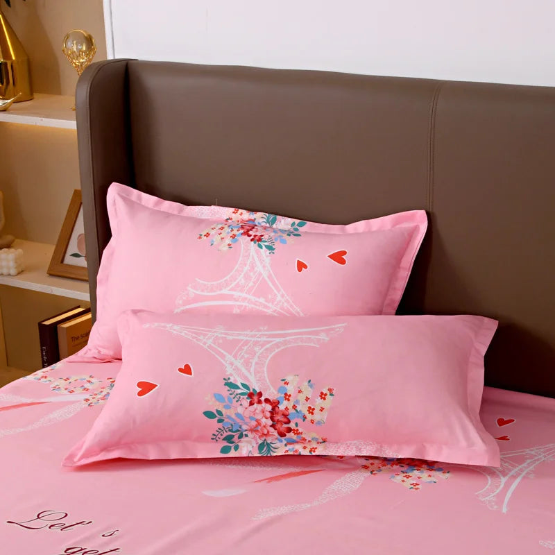 1pc Pillow Cover Bedroom Pillowcase Bed Bedding Pillow Covers Adult Flowers Home Decor Cushions Covers Custom Size 70x70cm 51*66