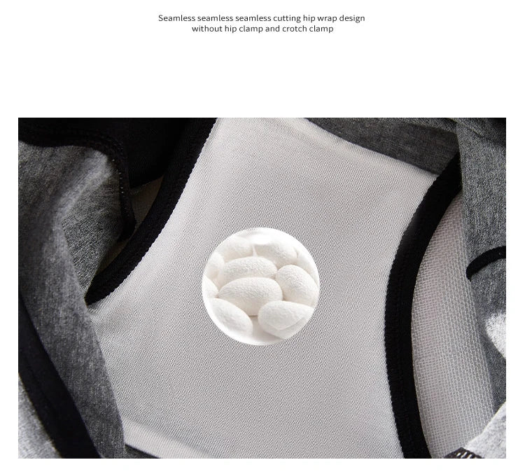 3Pcs/Set Cotton Women's Panties High Waist Body Shaper Underwear Plus Size M-4XL Underpants Soft Panty Slimming Female Briefs