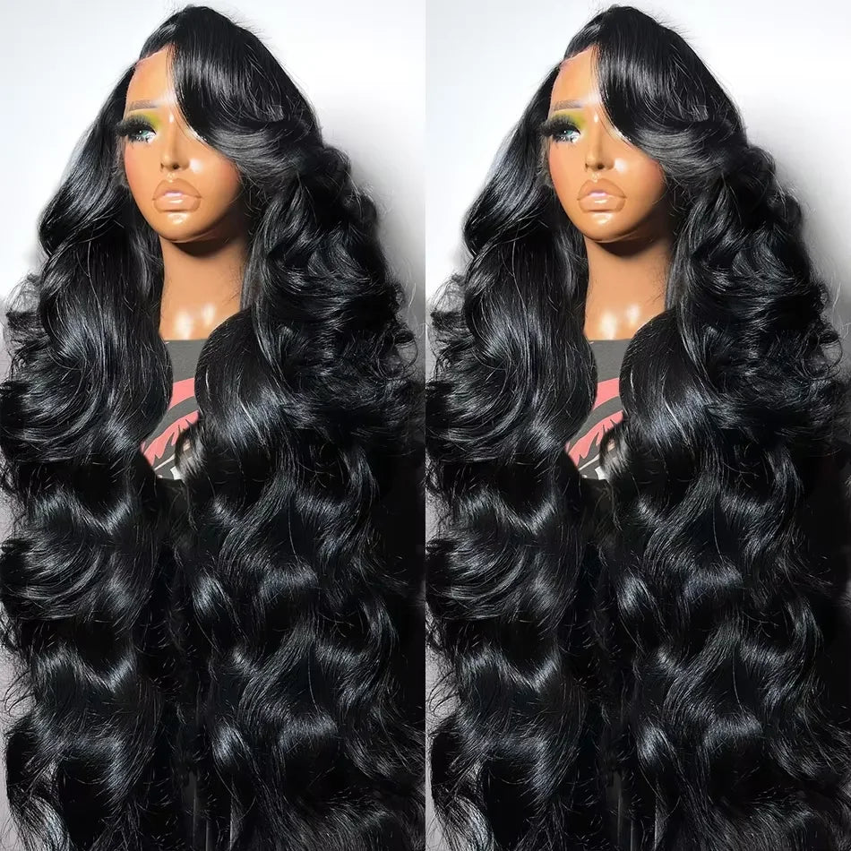 30 40 42Inch Body Wave Wigs Human Hair 13x4 13x6 HD Lace Frontal 100% Human Hair Wig For Black Women 13x5 13x7 Lace Closure Wigs