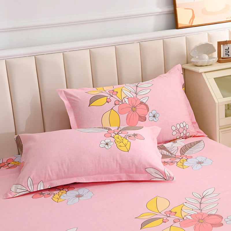 1pc Pillow Cover Bedroom Pillowcase Bed Bedding Pillow Covers Adult Flowers Home Decor Cushions Covers Custom Size 70x70cm 51*66