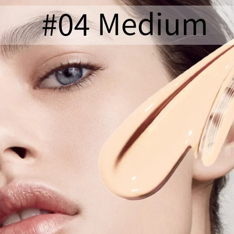 30ml Matte Liquid Foundation 6 Colors Natural Concealer Oil Control Waterproof Lasting Full Coverage Facial Base Makeup Cosmetic