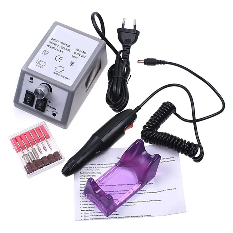 Manicure Tools Nail Drill Machine Professional Nail Sander Gel Polisher Drill Pen Apparatus Electric Manicure Set Gel Remove