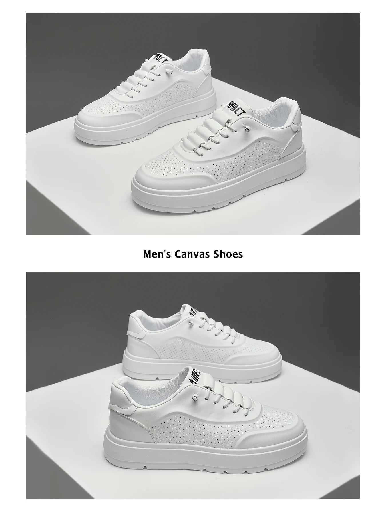 Men's Luxury Vulcanized Sneakers, Fashion Outdoor Sport Shoes w/Breathable Design for Gym/Casual Wear & Street Style