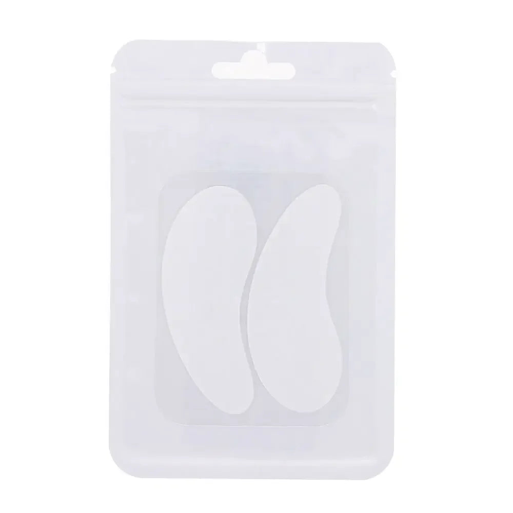 1Pair Reusable Eyelash Perm Silicone Eye Pads Lash Extension Under Eye Patches Sticky Eyelash Extension Patch Makeup Tools