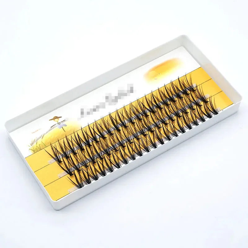 20D/30D Mink Eyelashes 1 Box/60 Bundles Natural Eyelash extension 3D Russia Individual Eyelash Cluster Makeup Tools Lashes Cilia