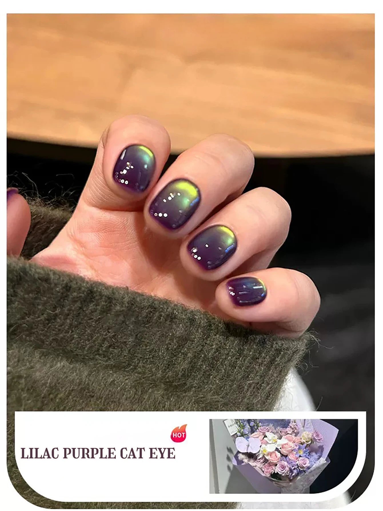 1-24pcs TC Autumn And Winter Sweet Bright Gold Wealth Gold Cat Eye Gel Nail Polish Versatile And Elegant Nail Art Nail Supplies