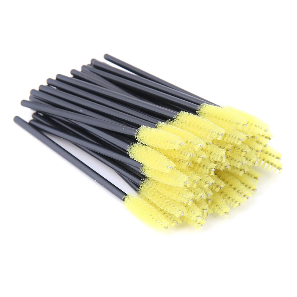 5/25/50 Pcs Eyelash Brushes Makeup Brushes Disposable Mascara Wands Applicator Spoolers Eye Lashes Cosmetic Brush Makeup Tools