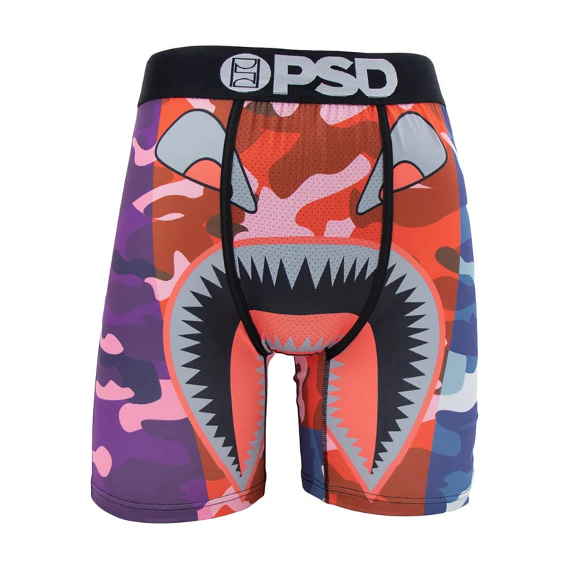 Sexy Men Underwear Boxers Breathable Mens Boxershorts Men's Panties Underpants Plus Size Fashion Print Man Boxers Briefs Trunks