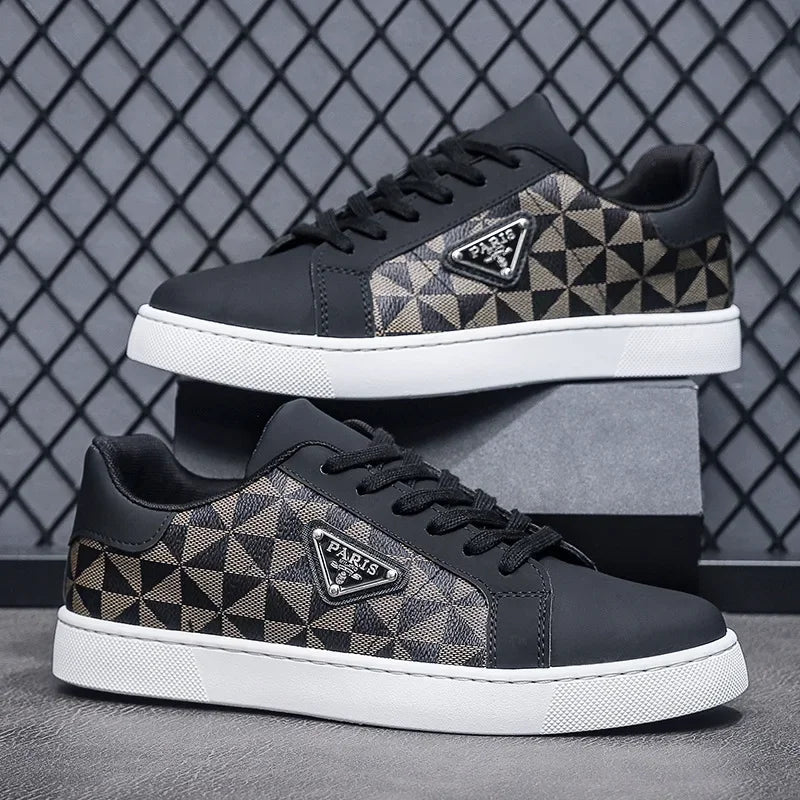 Men's Trendy Versatile Breathable Casual Shoes Fashionable Sport Shoes Leather Shoes Casual Shoes From United Kingdom