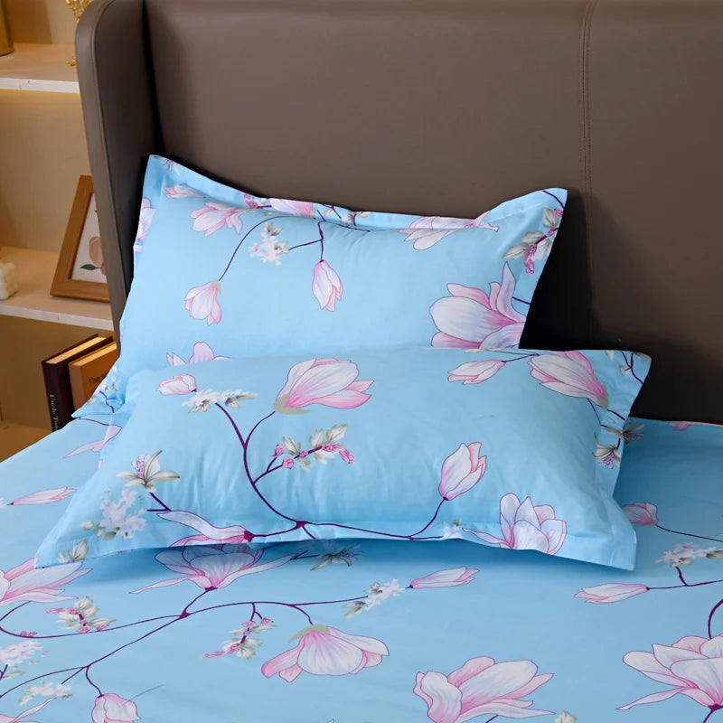 1pc Pillow Cover Bedroom Pillowcase Bed Bedding Pillow Covers Adult Flowers Home Decor Cushions Covers Custom Size 70x70cm 51*66