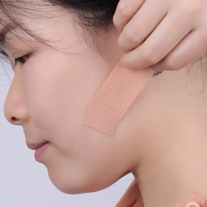 2.5cm*5m Facial Lift Tape Face Lift Tape Neck Toning Belts Anti Wrinkle Patches Anti Freeze Sticker Firming Tightening Skin Tool