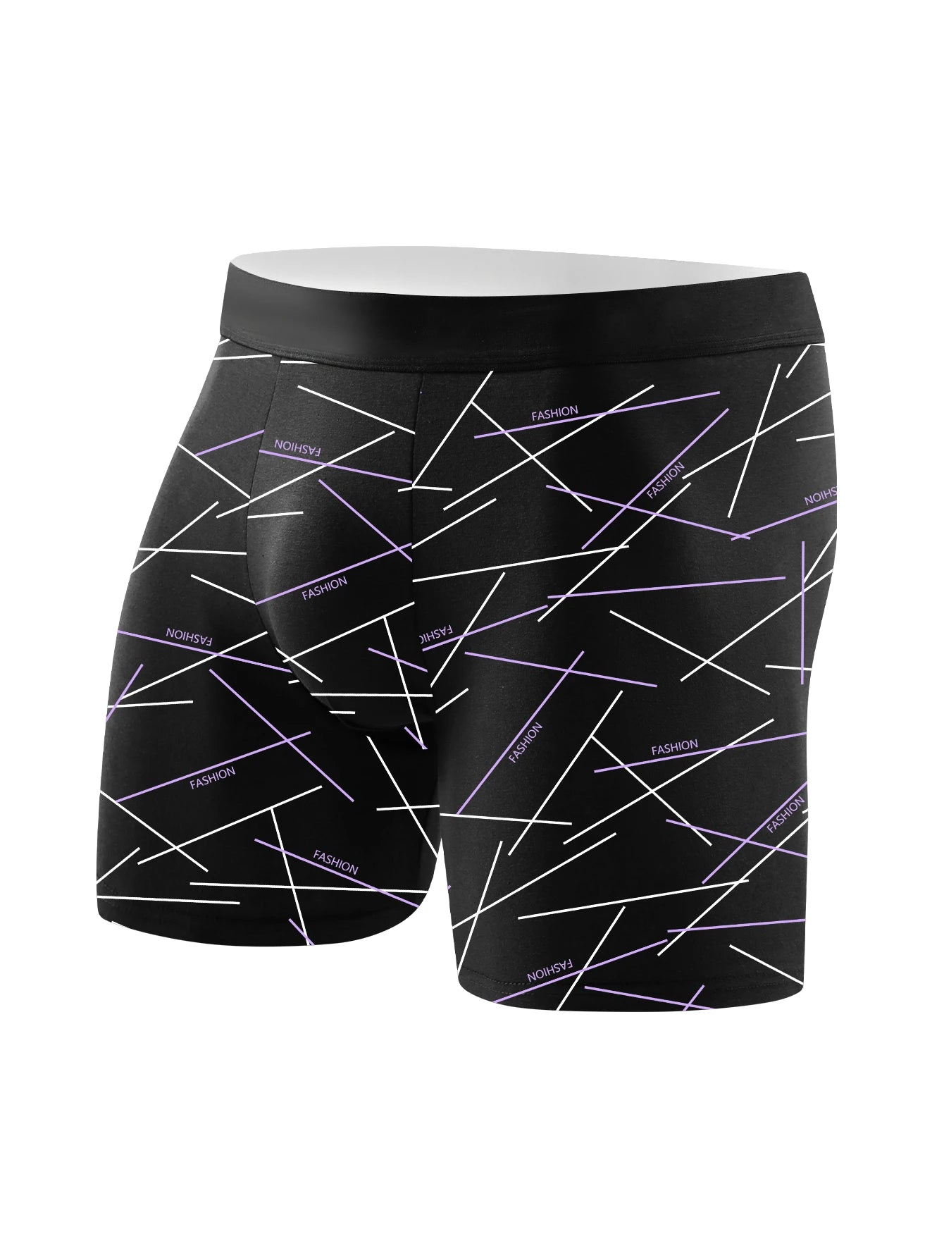10 Pieces Of Men's Underwear Soft Comfortable Healthy Men's Long Boxer Briefs Trendy Fashion Athleisure High Quality Men's Pants