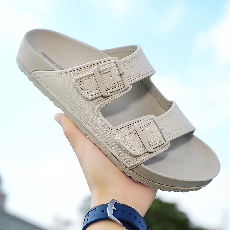 Classic Fashion Men's Slippers Non-Slip Sandals Outdoor  Beach Casual Shoes EVA Slides Original Men Summer Sandal