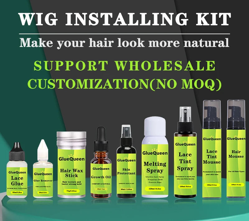 38ml 1.3oz Wig Glue Waterproof Hair Replacement Adhesive Sweatproof And 30ml 1oz Glue Remover For Lace Front Wig