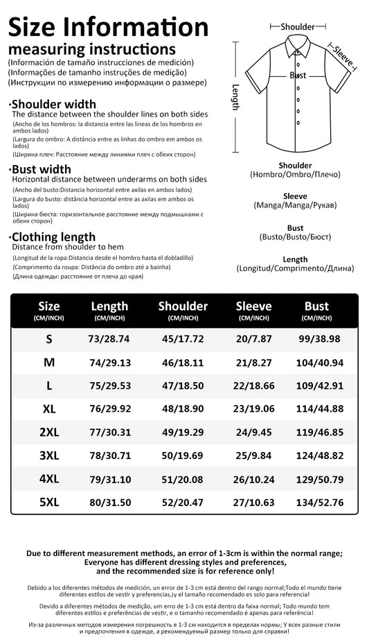 Skull Abstract Men's Shirt Casual Top Weekend Fall Short Sleeve Four-Way Stretch Fabric Christmas