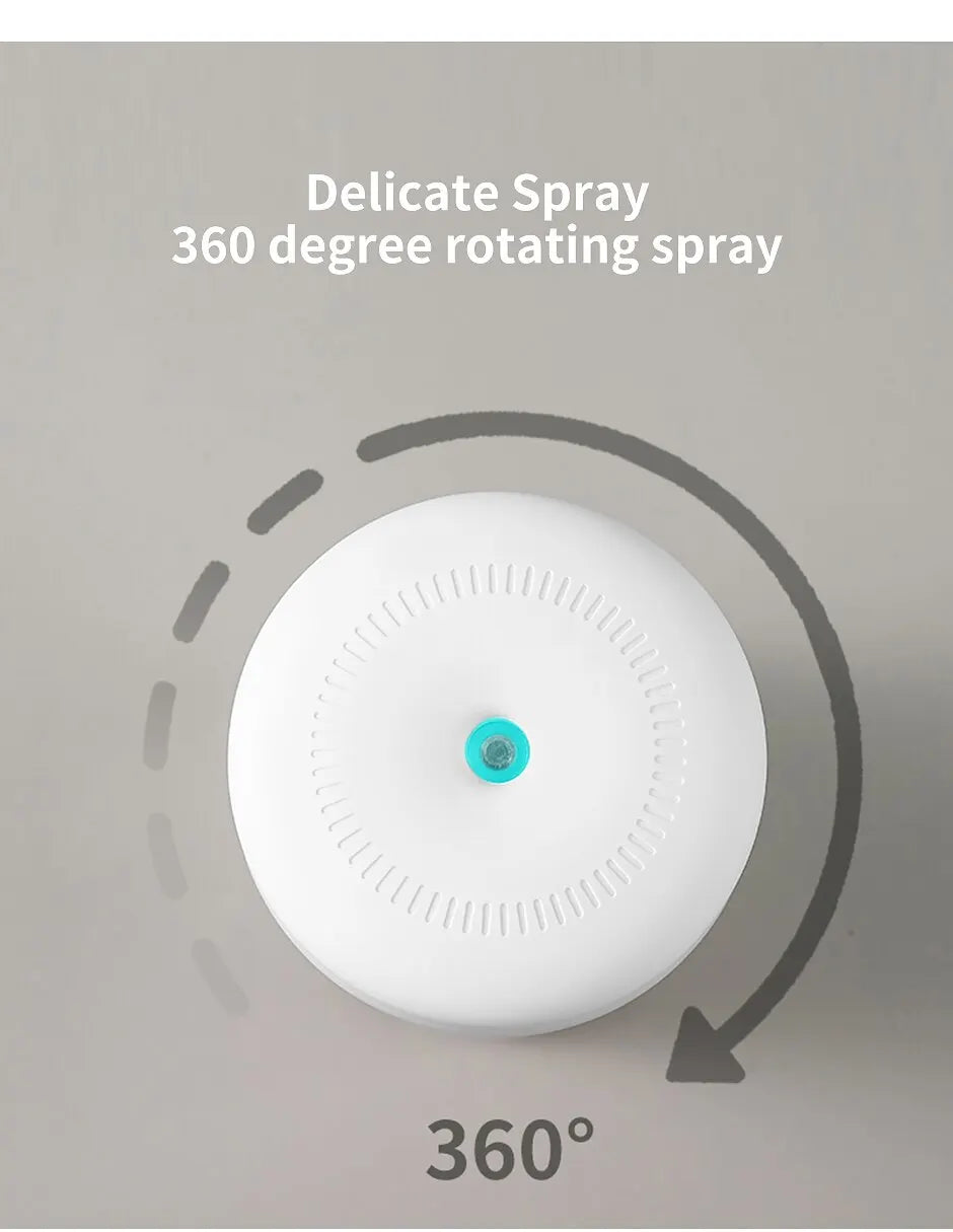 1 PCS Portable 390ml Air Humidifier Aromatherapy Humidificador For Home Car USB Sprayer With LED Color Night Lamp Purifier