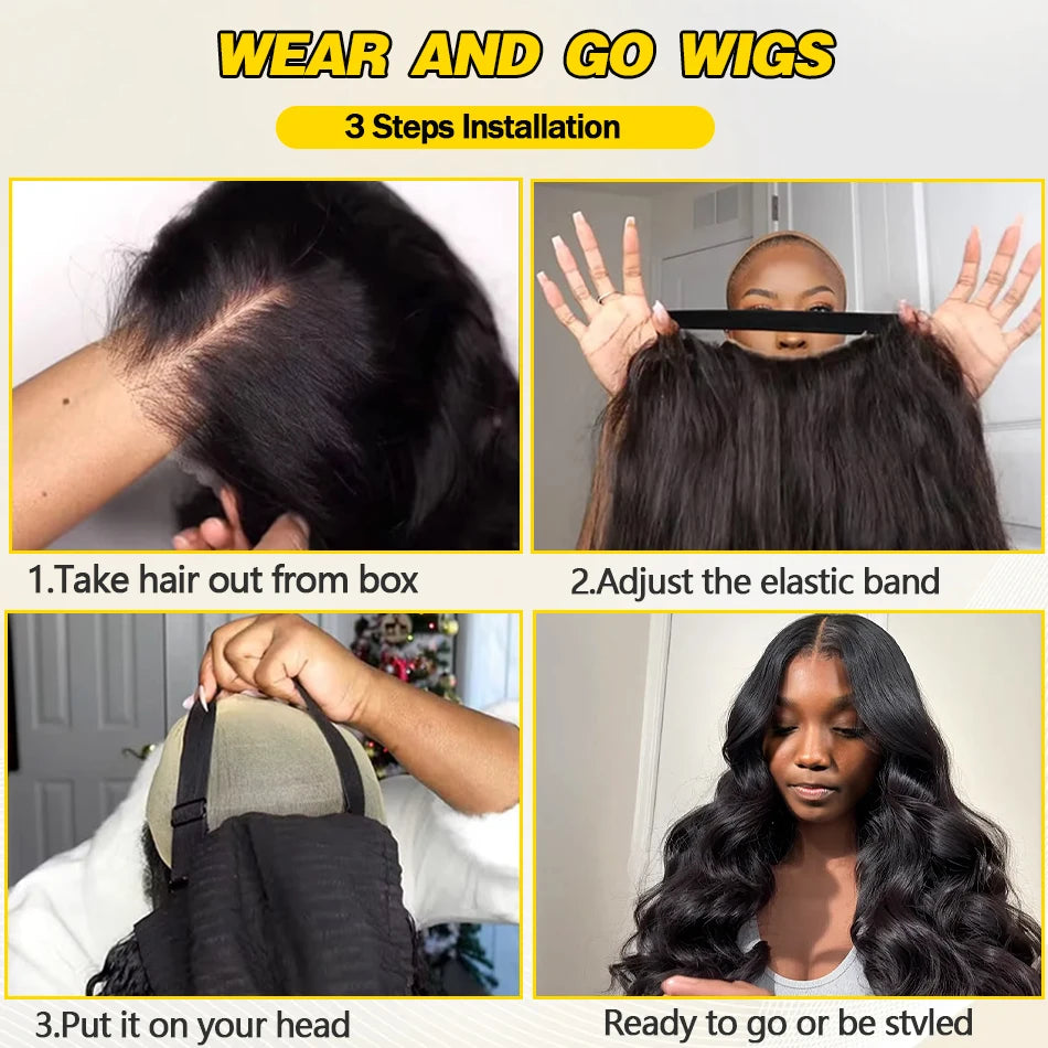 YKB 200% 30 40 Inch HD 13x6 Curly Wigs Human Hair Loose Deep Wave Glueless Preplucked 13x4  Lace Front Wig 6x6 Closure For Women