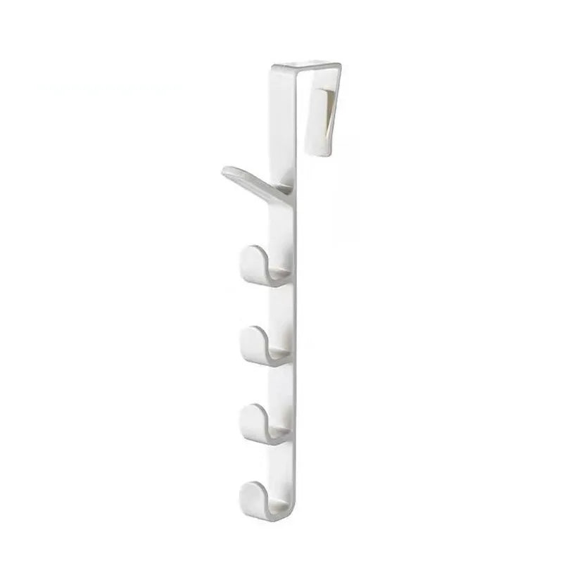 Bedroom Door Hanger Clothes Hanging Rack Over The Door Plastic Home Storage Organization Hooks Purse Holder for Bags Rails