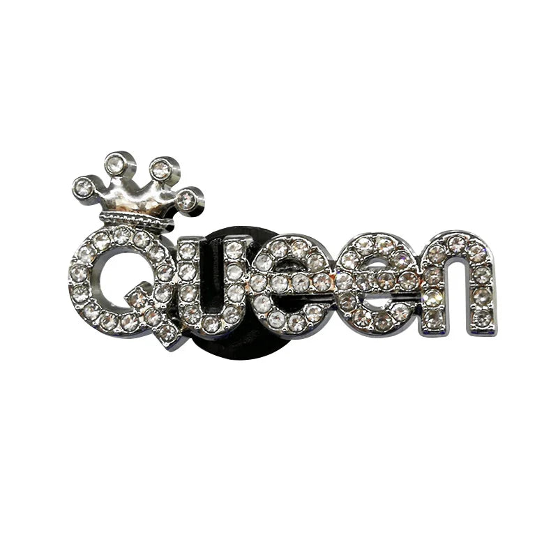 1pcs Butterfly Heart Designer Metal Shoe Charms Luxury Decorations for Sandal Pins for Women Girls Gifts Shoe Accessories