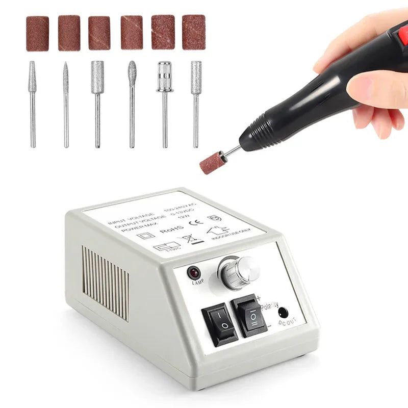 Manicure Tools Nail Drill Machine Professional Nail Sander Gel Polisher Drill Pen Apparatus Electric Manicure Set Gel Remove
