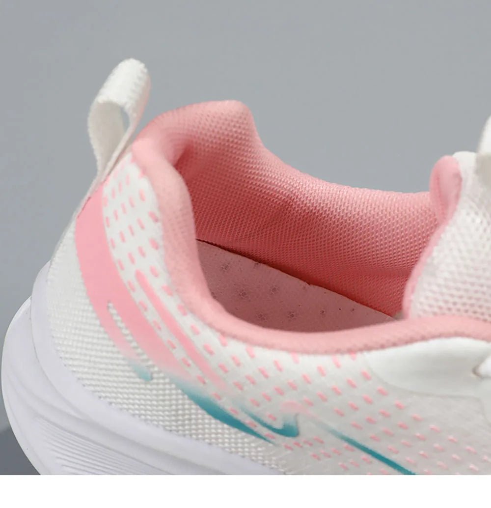 Casual Sneakers For Women Mesh Breathable Female Running Sport Shoes Non-slip Soft-soled Women's Sneakers Tennis For Lady