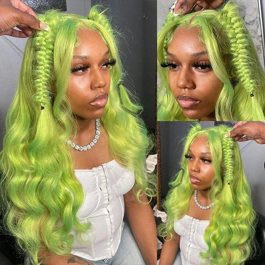 613 Curly Blonde Front Human Hair Body wave 13x4 HD Transparent Lace Frontal Wig 13x6 Brazilian Hair For Black Women
