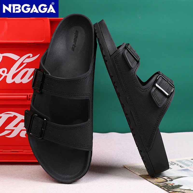 Classic Fashion Men's Slippers Non-Slip Sandals Outdoor  Beach Casual Shoes EVA Slides Original Men Summer Sandal