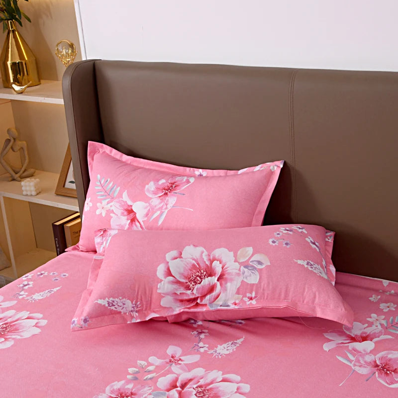 1pc Pillow Cover Bedroom Pillowcase Bed Bedding Pillow Covers Adult Flowers Home Decor Cushions Covers Custom Size 70x70cm 51*66