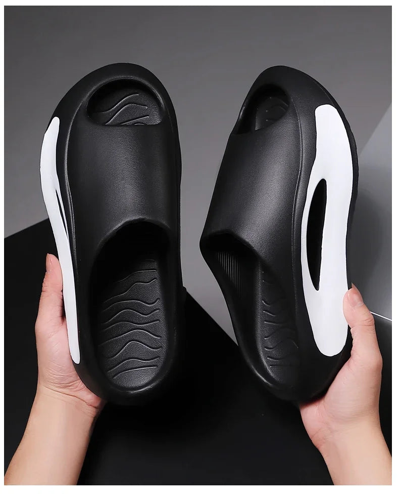Adult Men's Sandal Genuine Mens Slipper Original Brands Shoes for Events Eva Sole Slippers House Slippers Man Summer Shoes Sale