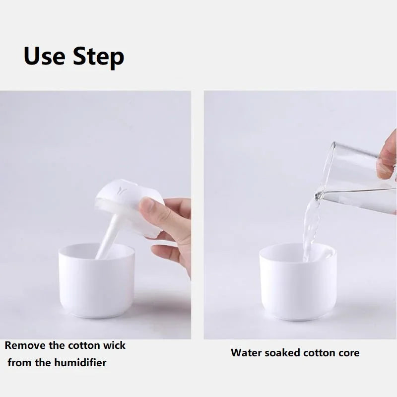 Air Humidifier USB Mini Aroma Essential Oil Diffuser for Home Car Ultrasonic Mute Mist Maker Diffuser with LED Color