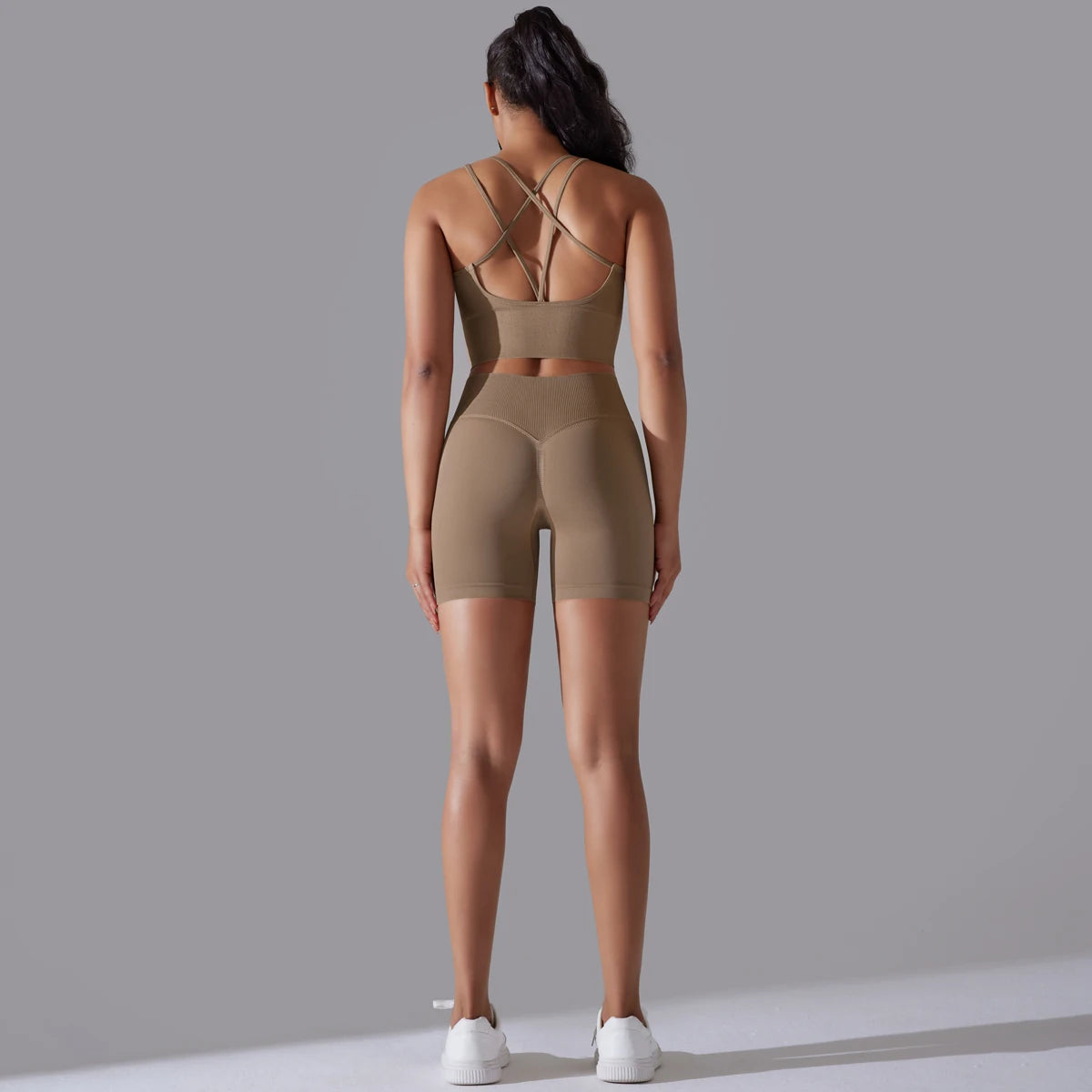 Sexy Yoga Sets Women's Tracksuit Seamless Sport Suit Running Workout Sportswear Gym Clothing Leggings Bra Fitness Suits 2 Pieces